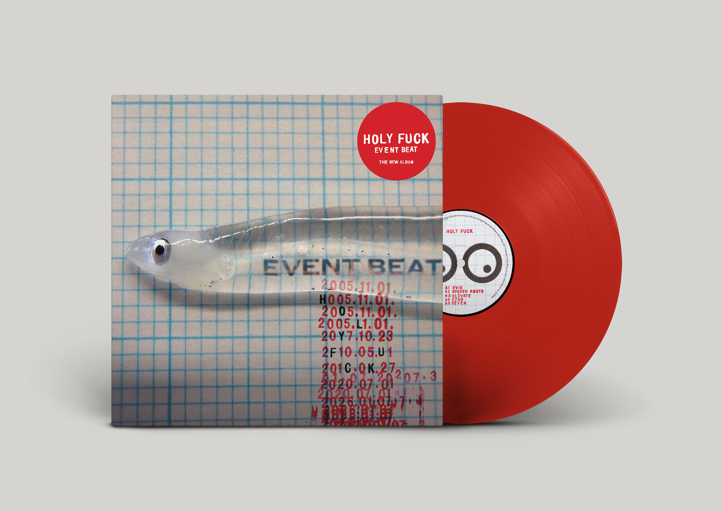 Holy Fuck - Event Beat (Vinyl, pressed in "Cherry Red") **SOLD OUT**